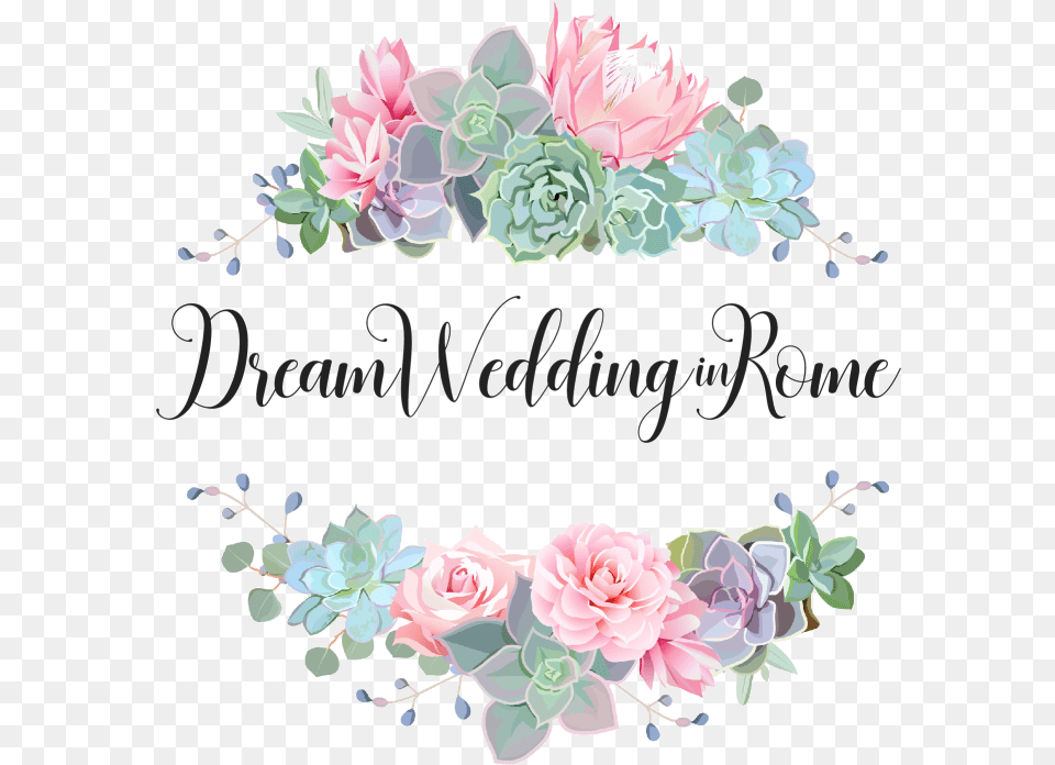 Dream Wedding In Rome Corona De Flores Fondo, Art, Floral Design, Graphics, Pattern Free Png