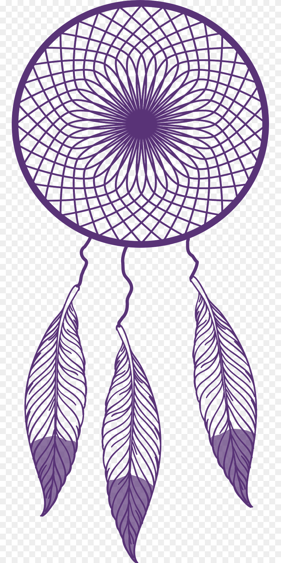 Dreamcatcher Clipart, Leaf, Plant, Purple, Pattern Png