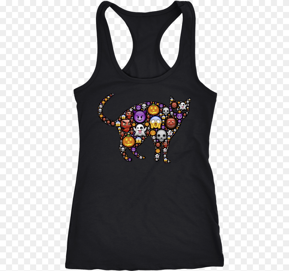 Dreamctane Cat Emoji Women S Tank Top Portable Network Graphics, Clothing, Tank Top, Coat Png