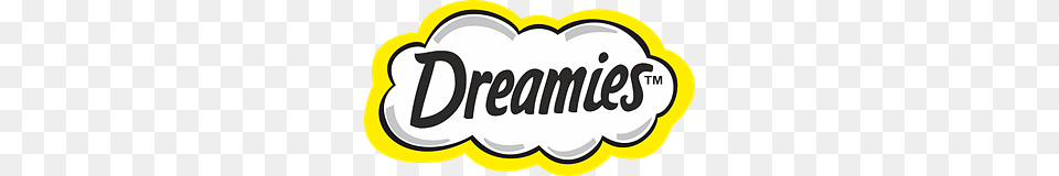 Dreamies Logo, Sticker, Text Png Image