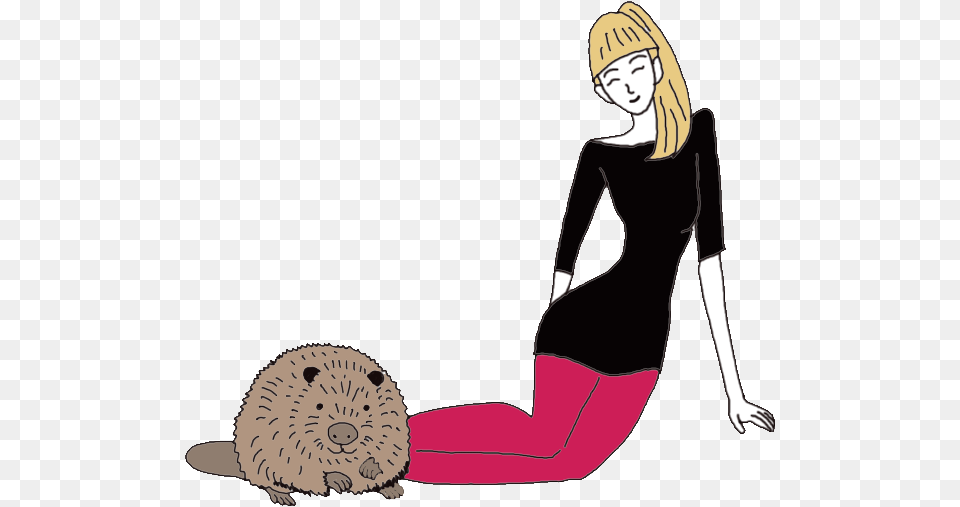 Dreaming Of Beaver, Adult, Female, Person, Woman Png Image