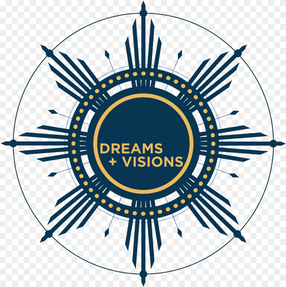 Dreams And Visions Logo 6 Full Colour On White, Symbol, Emblem Free Png