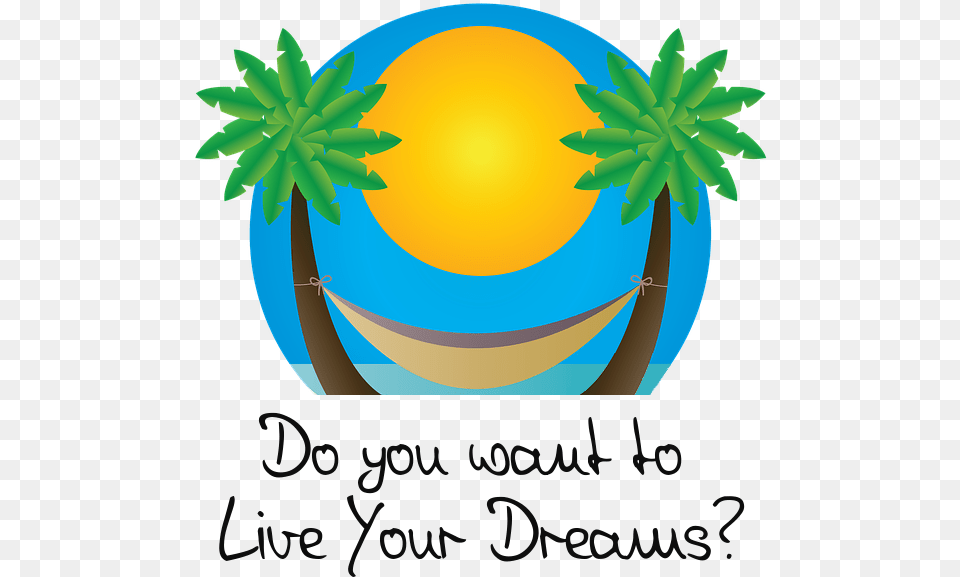 Dreams Clipart Living The Dream Living The Dream Clipart, Sphere, Summer, Furniture Png Image