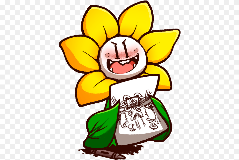 Dreams Come True Flowey Undertale Flowey Anime, Flower, Plant, Art Free Png Download