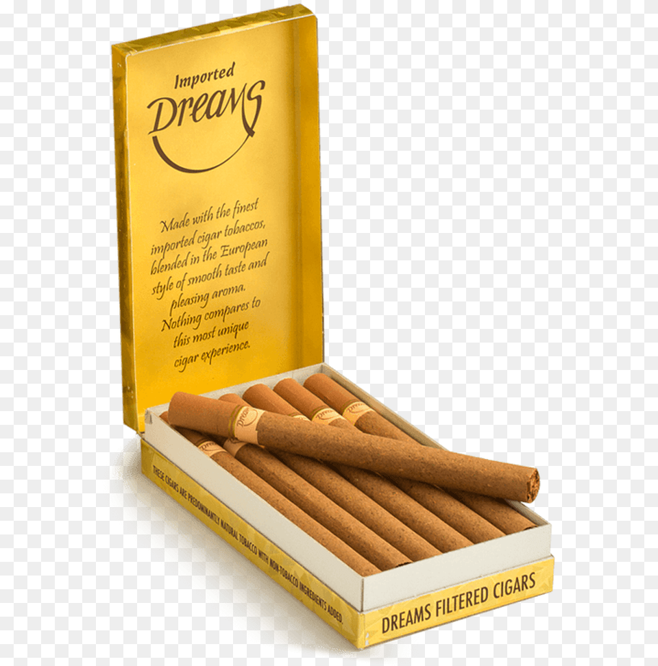 Dreams Filtered Vanilla Cigars Breadstick, Face, Head, Person, Incense Png Image