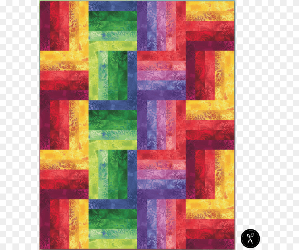 Dreamscape Skittles Downloadable Quilt Pattern, Art, Modern Art, Purple Free Png