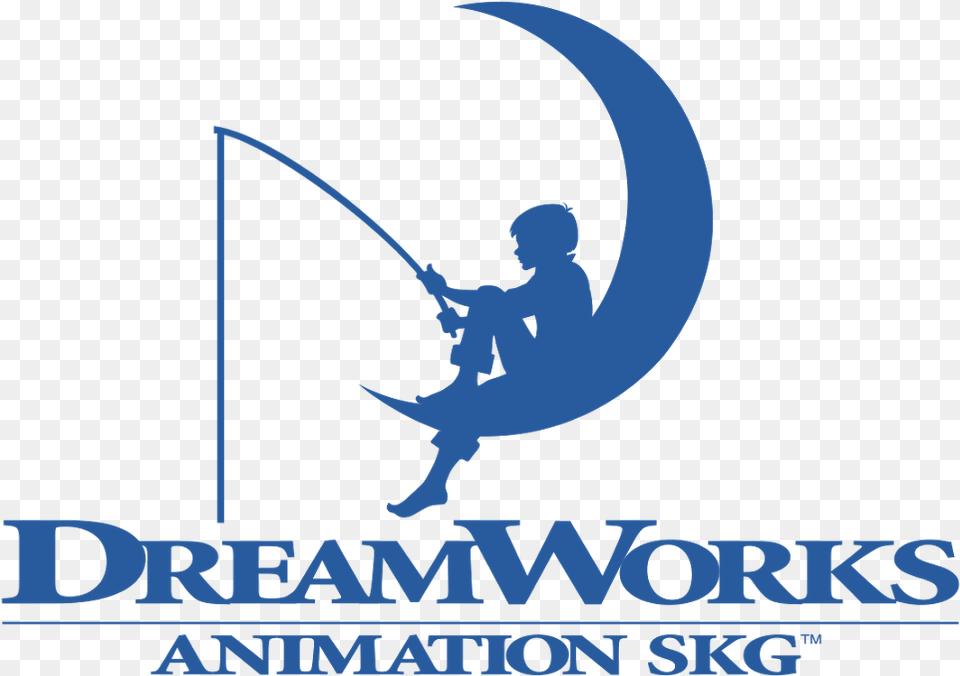 Dreamworks Animation Skg Logo Vector, Fishing, Leisure Activities, Outdoors, Water Free Png Download