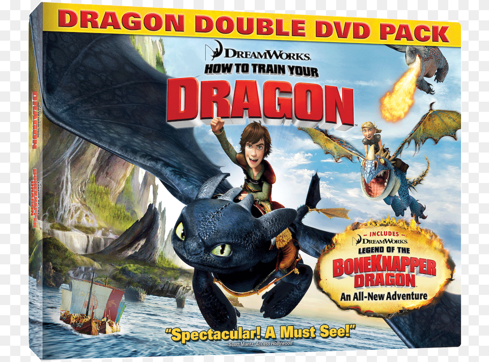 Dreamworks Animation Train Your Dragon Dvd Cover Australia, Person, Boy, Child, Male Png