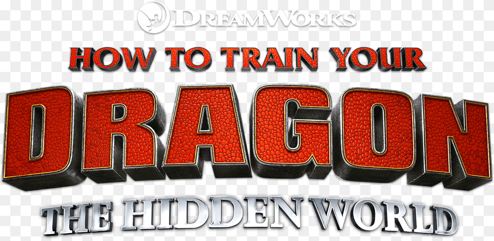 Dreamworks Animation Train Your Dragon Hidden World Logo Transparent, Text, Book, Publication Free Png