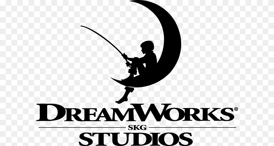 Dreamworks Studio Logo, Water, Outdoors, Leisure Activities, Fishing Free Png Download