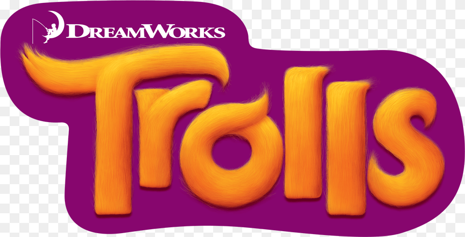 Dreamworks Trolls Logo, Text Free Png