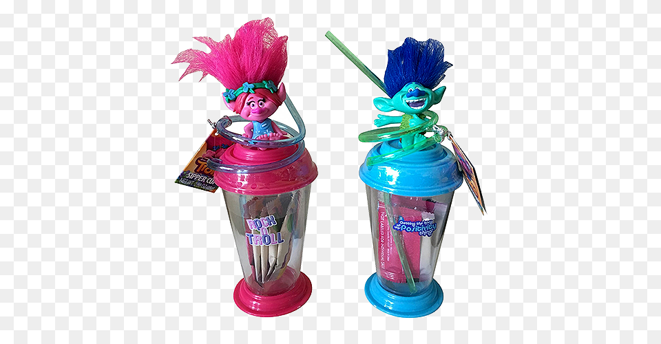 Dreamworks Trolls Sipper Cup Great Service Fresh Candy In Store, Bottle, Shaker Png