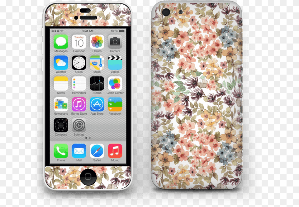 Dreamy Flower Meadow Skin Iphone 5c Iphone, Electronics, Mobile Phone, Phone Png Image