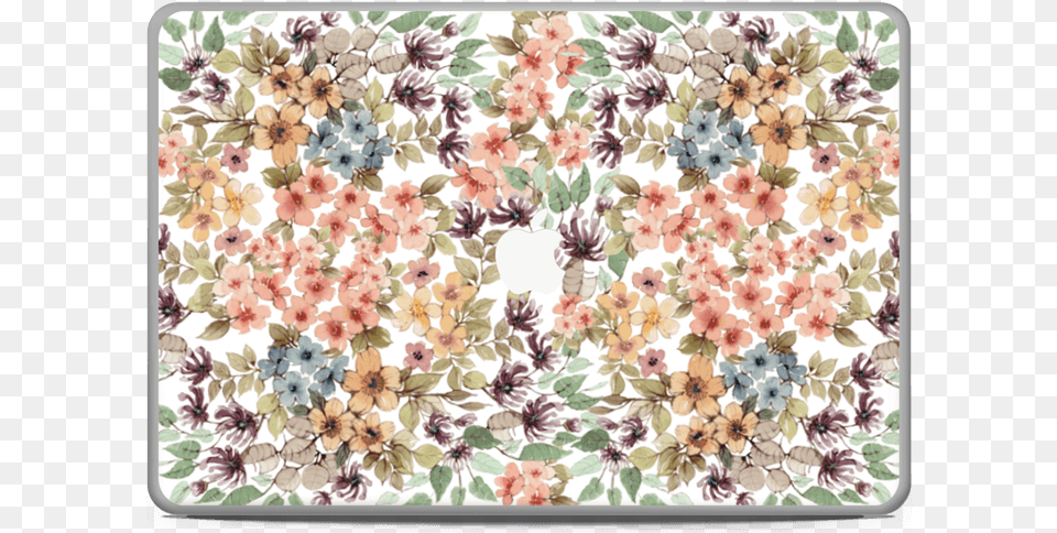 Dreamy Flower Meadow Skin Macbook Pro 17 Hydrangea, Home Decor, Rug, Art, Floral Design Free Transparent Png