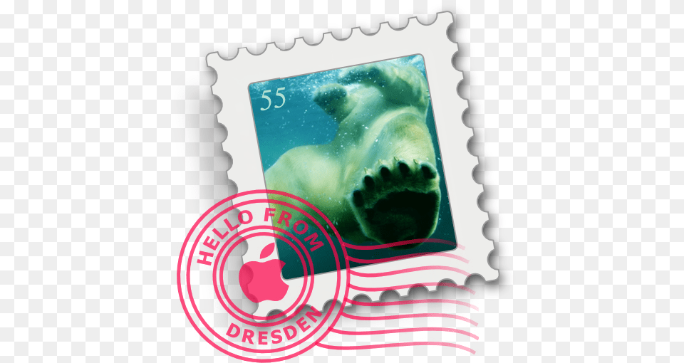 Dresden Icon Apple Mail Sets Ninja Mail Icon, Postage Stamp, Person, Animal, Wildlife Png