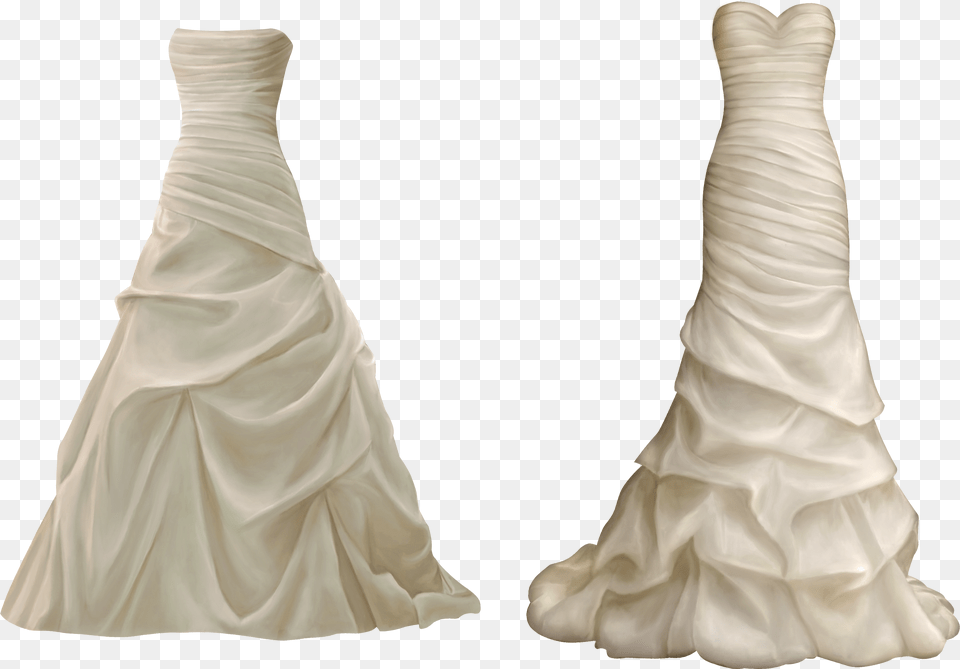 Dress, Formal Wear, Wedding Gown, Clothing, Fashion Free Png