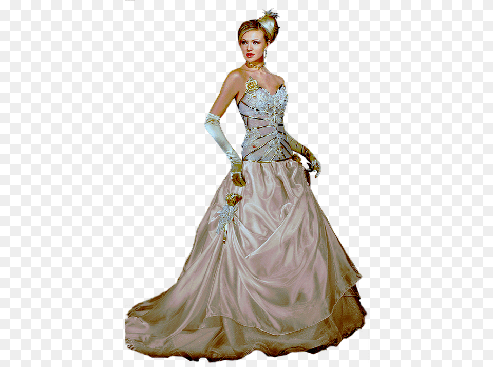 Dress, Formal Wear, Wedding, Fashion, Evening Dress Png Image