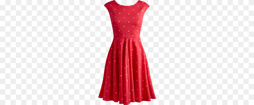 Dress, Clothing, Pattern, Polka Dot, Fashion Png Image