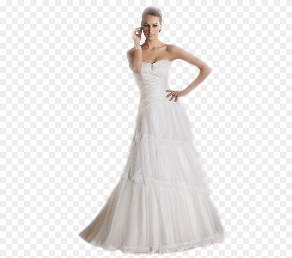 Dress, Formal Wear, Wedding Gown, Clothing, Fashion Png Image