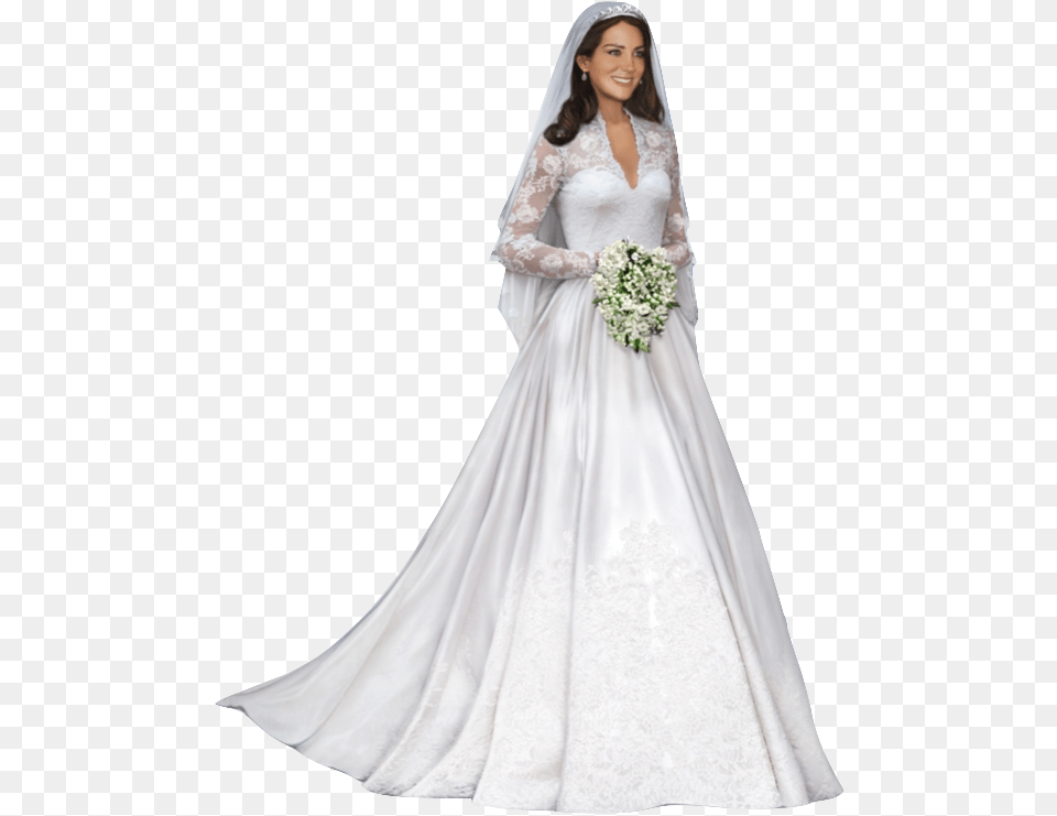 Dress, Clothing, Wedding, Gown, Formal Wear Free Png