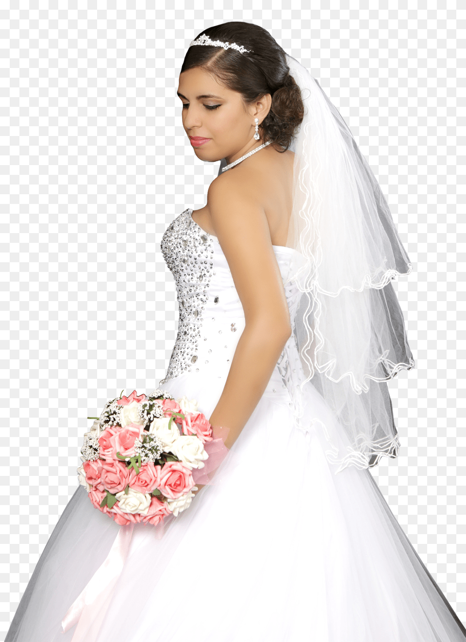 Dress, Flower Bouquet, Formal Wear, Plant, Flower Arrangement Png