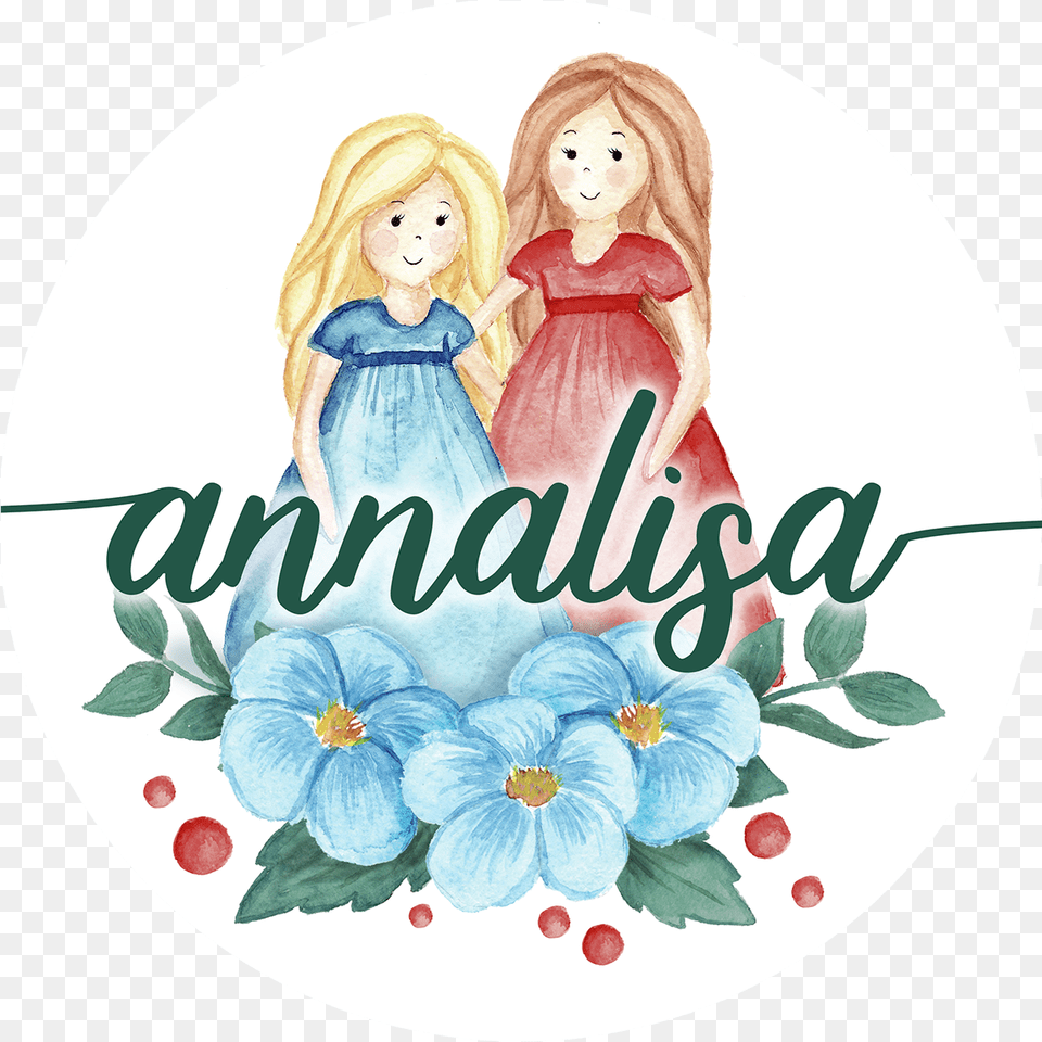 Dress Annalisa Flower, Person, Face, Head Png Image