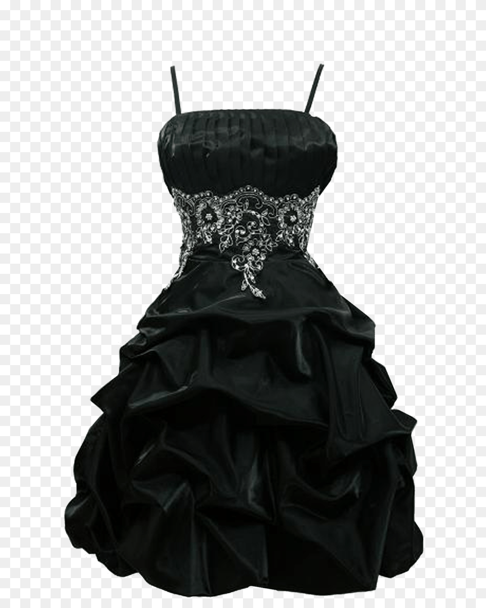 Dress Black Party, Clothing, Evening Dress, Fashion, Formal Wear Png