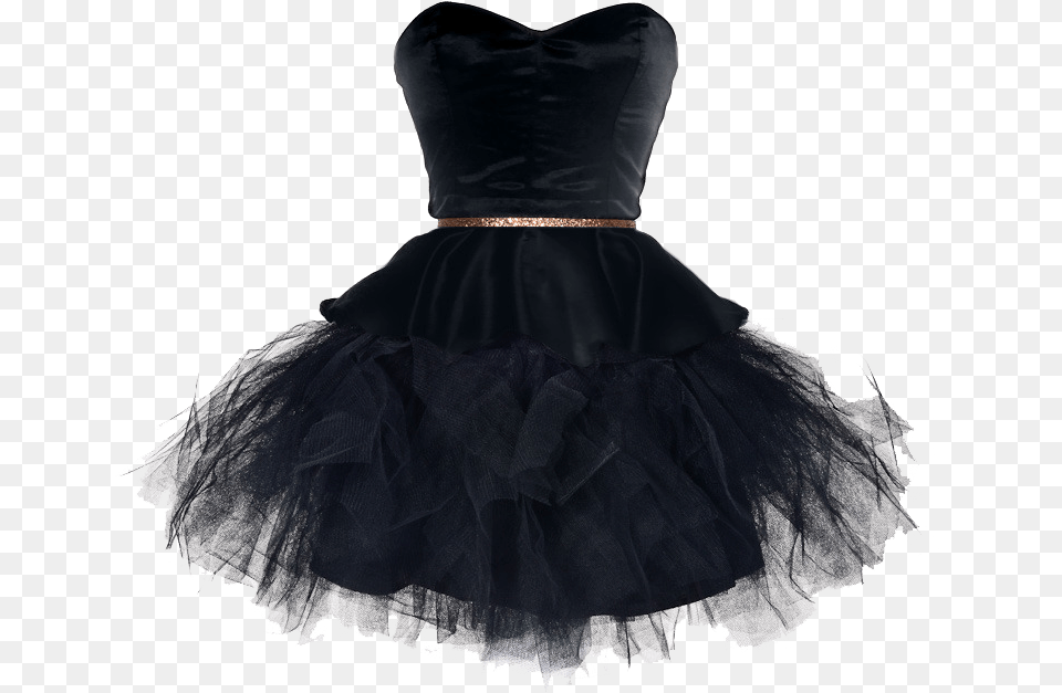 Dress Black Background Clothes Clothing, Person, Fashion Free Transparent Png