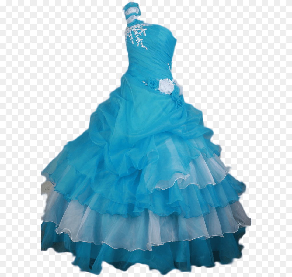 Dress Blue Wedding Dress, Wedding Gown, Clothing, Evening Dress, Fashion Free Transparent Png