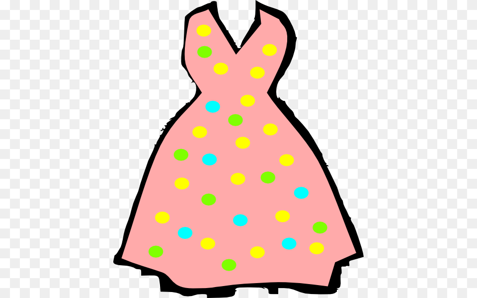 Dress Clip Art For Web, Clothing, Pattern, Polka Dot, Ammunition Free Transparent Png