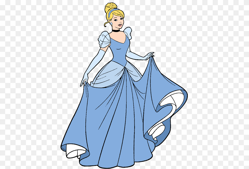 Dress Clipart Cinderella Dress Cinderella Clipart, Fashion, Clothing, Person, Formal Wear Png
