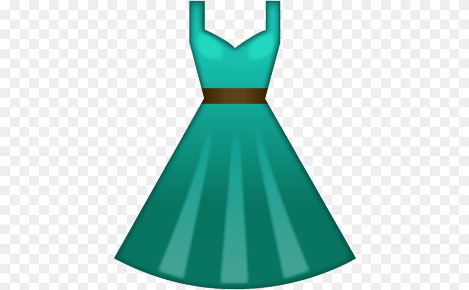 Dress Clipart Emoji Dress Emoji, Clothing, Evening Dress, Fashion, Formal Wear Png Image