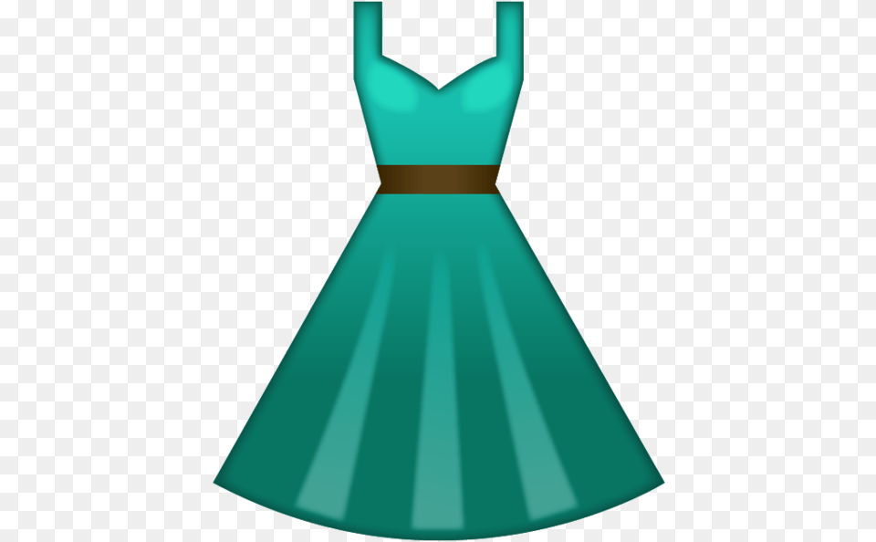 Dress Emoji No Background, Clothing, Evening Dress, Fashion, Formal Wear Png