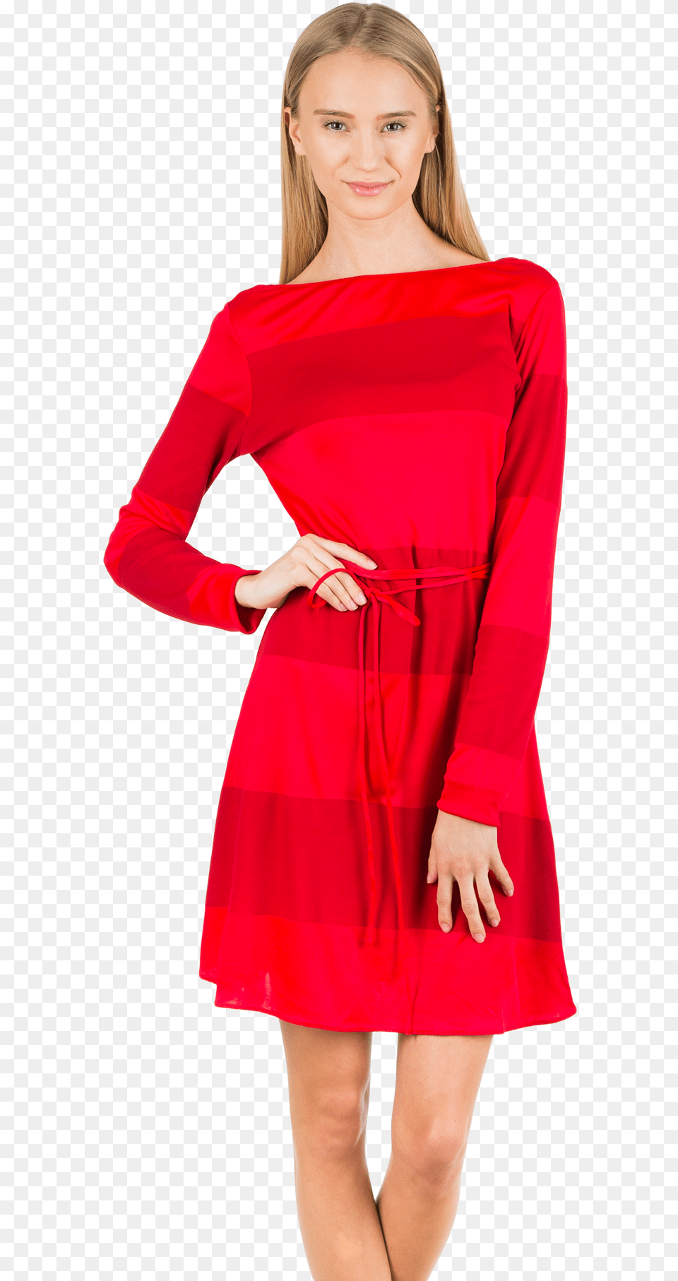 Dress Gigi Hadid Slash Nk Formal Wear, Adult, Sleeve, Person, Long Sleeve Png Image