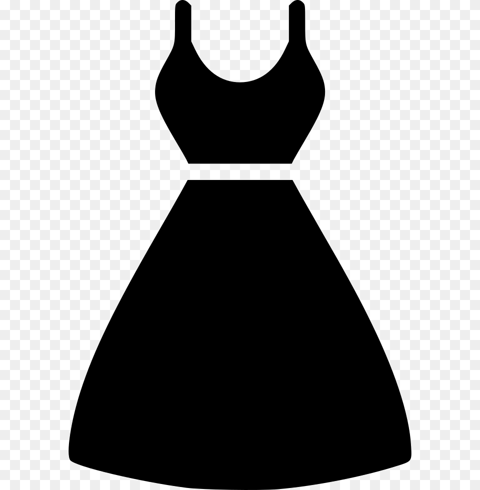 Dress Girl Women Fashion Garment Women Fashion Icon, Clothing, Formal Wear, Silhouette, Stencil Free Transparent Png
