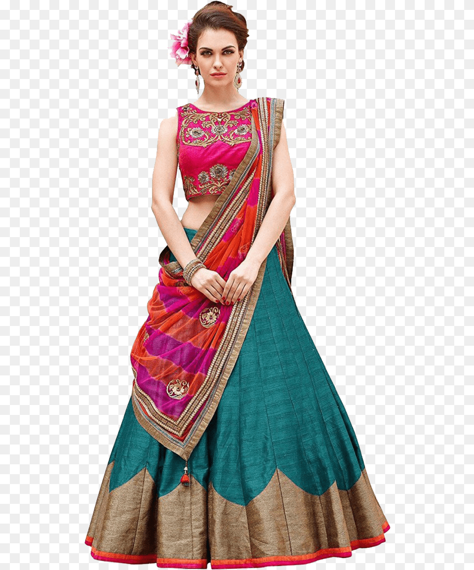 Dress How You Want To Be Addressed Lehenga With Price, Silk, Clothing, Adult, Female Free Transparent Png