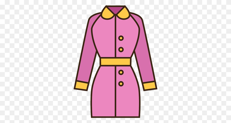 Dress Jacket Clothes, Clothing, Coat, Overcoat, Long Sleeve Png Image