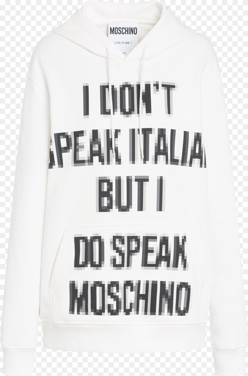 Dress Like One Of The Sims With Moschino39s Latest Collaboration Long Sleeved T Shirt, Clothing, Hoodie, Knitwear, Sweater Free Png Download