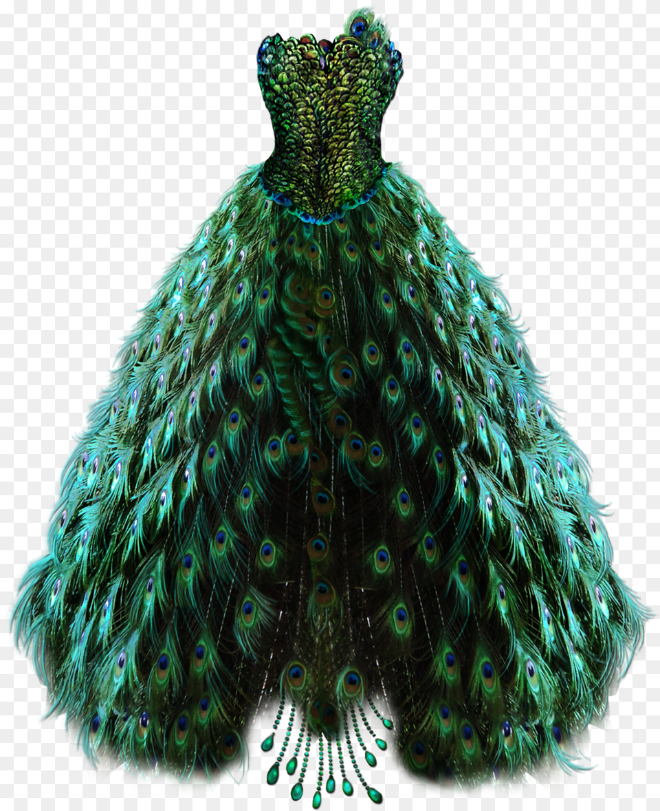 Dress Peacock Clipart Dress, Animal, Bird Png