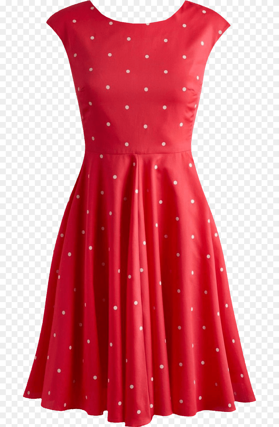 Dress Red Dots Retro, Clothing, Pattern, Person, Polka Dot Free Png