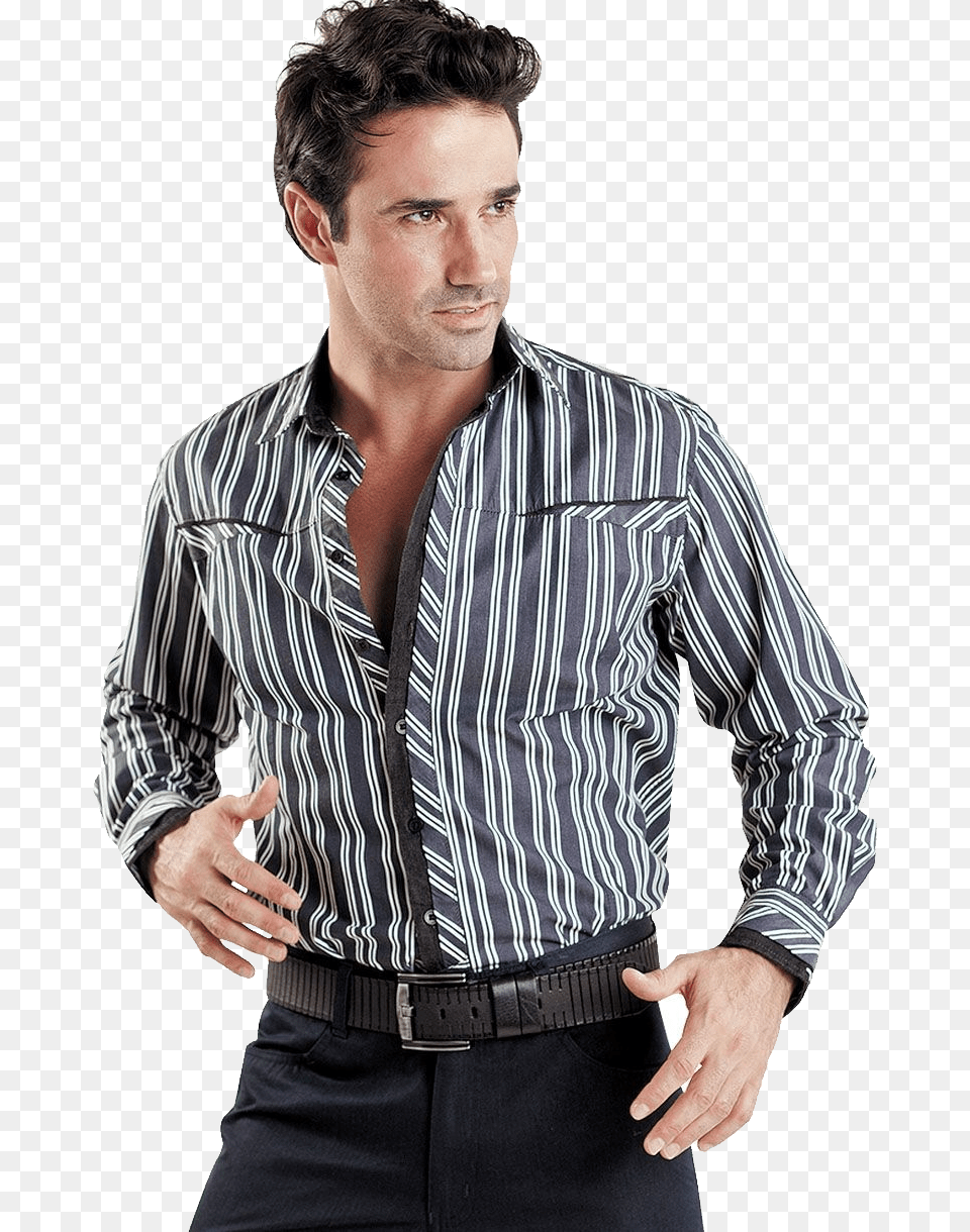 Dress Shirt, Clothing, Dress Shirt, Adult, Person Png