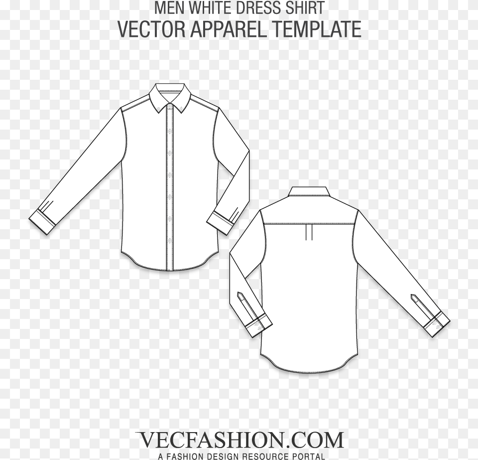 Dress Shirt Templates T Shirt Raglan Vector, Clothing, Long Sleeve, Sleeve, Dress Shirt Free Png Download
