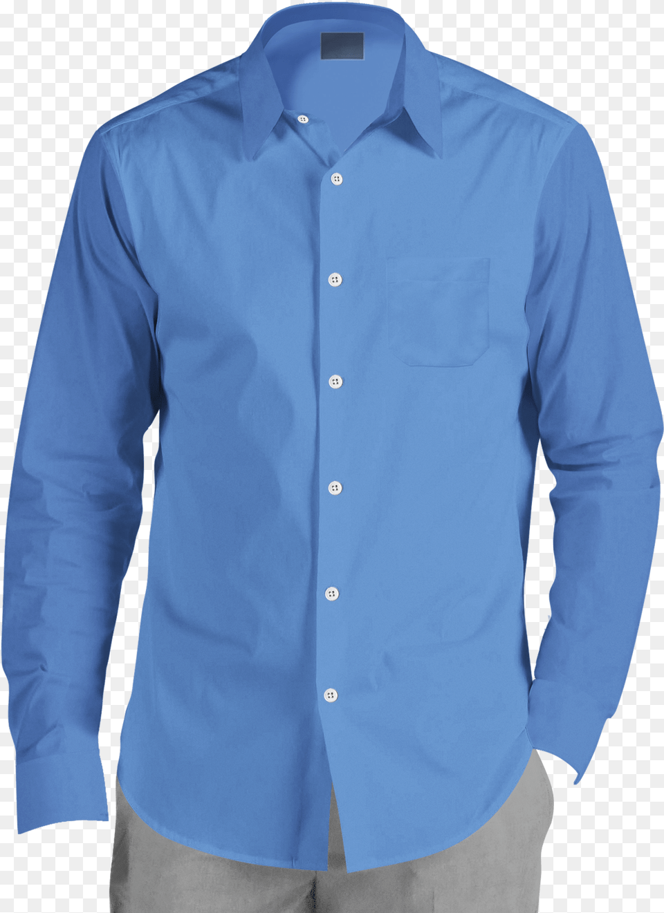 Dress Shirt With Out Logo, Clothing, Dress Shirt, Long Sleeve, Sleeve Free Png Download