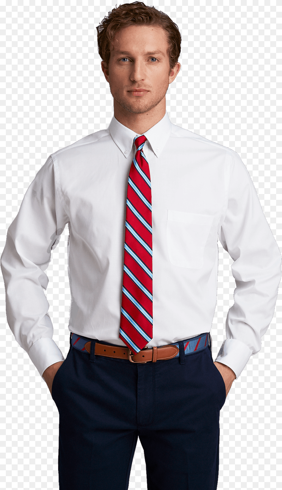 Dress Shirt With Pocket And Tie, Accessories, Formal Wear, Dress Shirt, Clothing Free Png