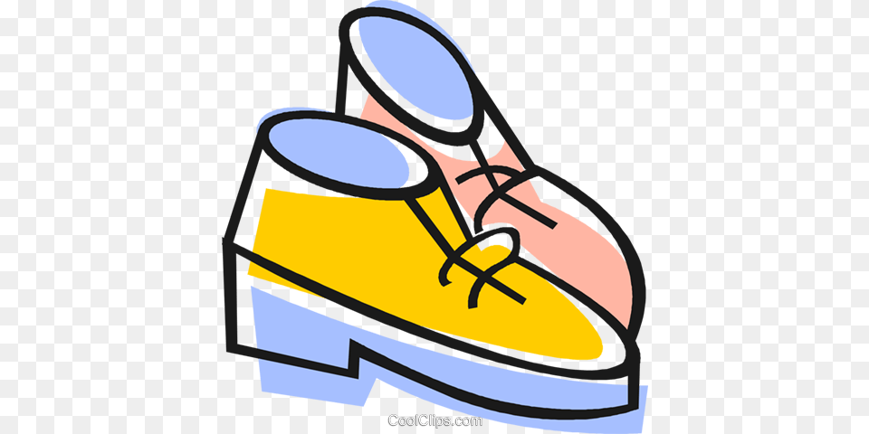 Dress Shoes Royalty Free Vector Clip Art Illustration, Clothing, Footwear, Shoe, Sneaker Png