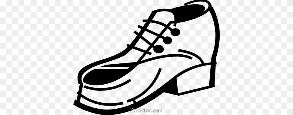 Dress Shoes Royalty Free Vector Clip Art Illustration, Clothing, Footwear, Shoe, Sneaker Png Image