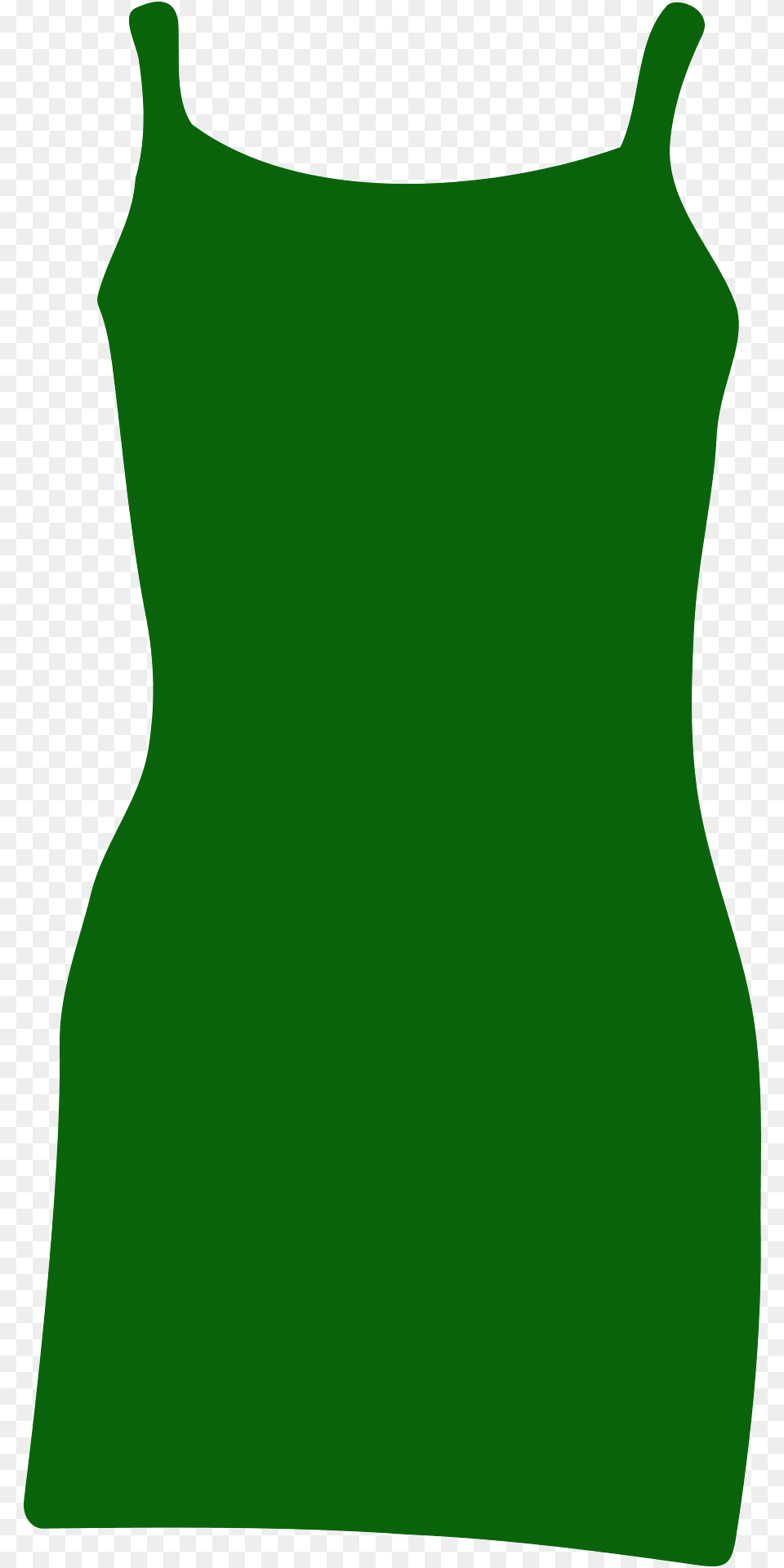 Dress Silhouette, Clothing, Tank Top, Undershirt, Person Free Png Download