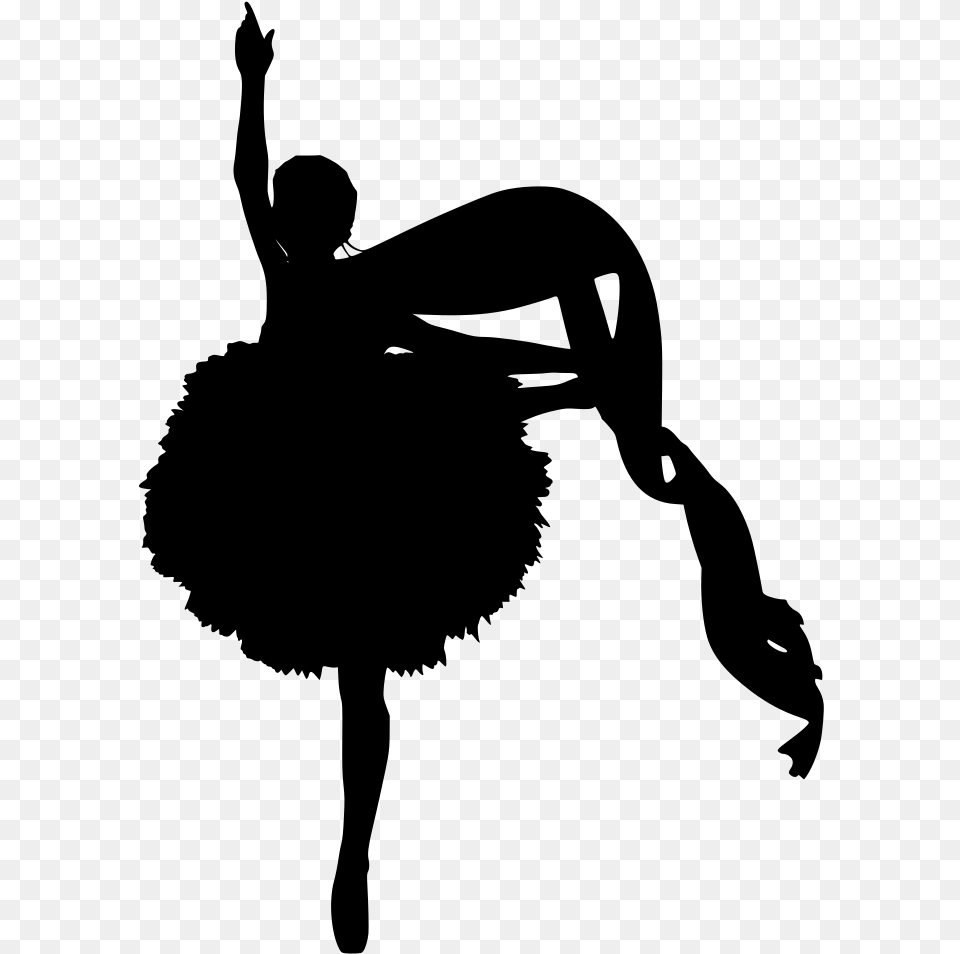 Dress Svg Ballerina, Gray Png