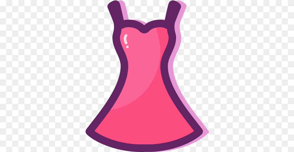 Dress Vector Icons In Svg Girly, Clothing, Formal Wear, Person Png Image