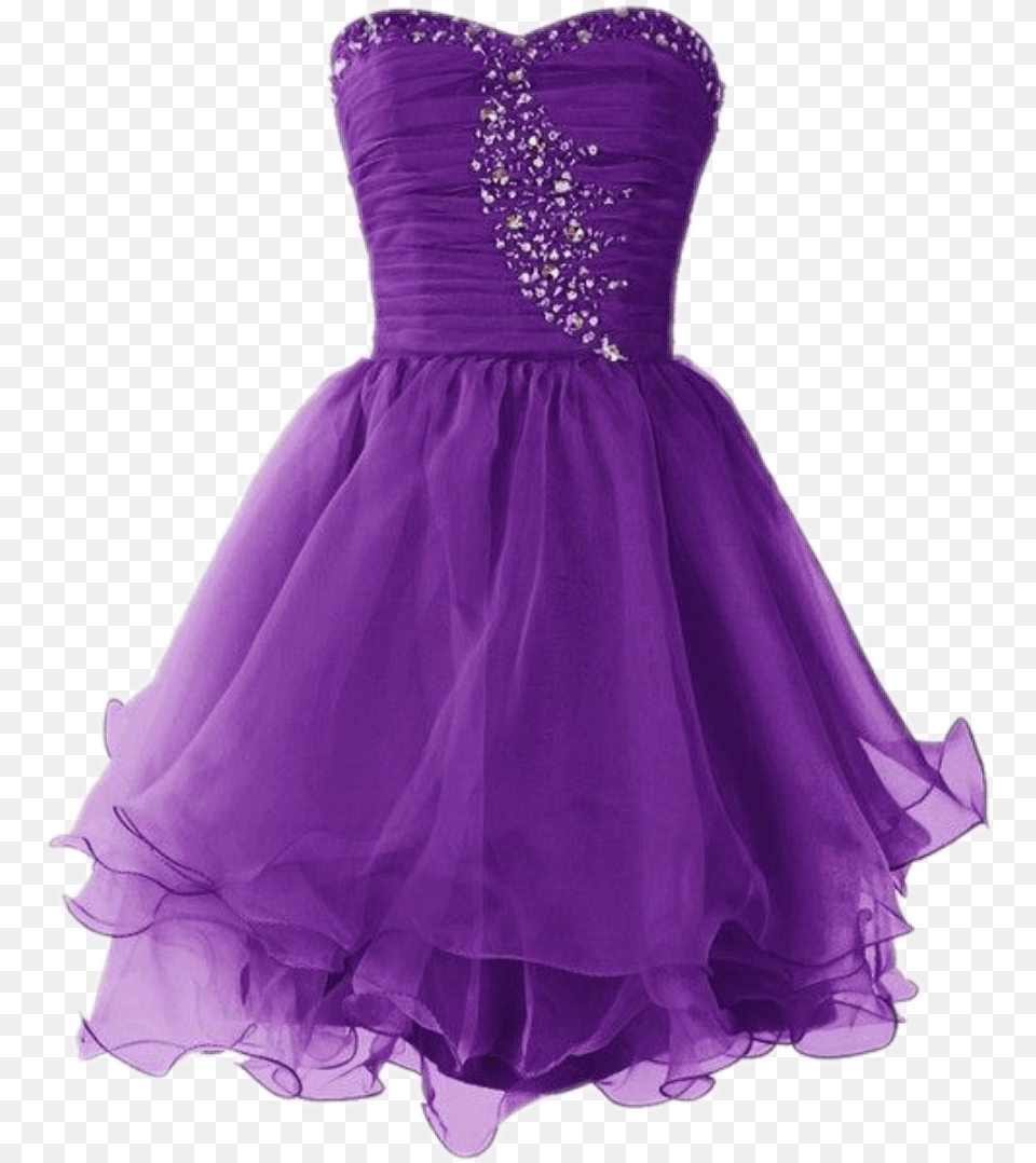 Dress Vestido Purple Purpura Glitter Girly Girl Descendants Dress Up Costume, Clothing, Evening Dress, Fashion, Formal Wear Png